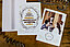 Two postcards for christmas with parents and a child on them