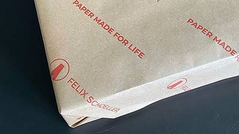 Neues Packaging Papier